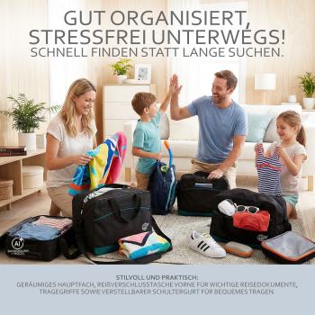 Preview: BAMBINIWELT Handgepäck, Reisetasche, Boardgepäck, Bordcase 40x25x20cm oder  40x30x20cm
